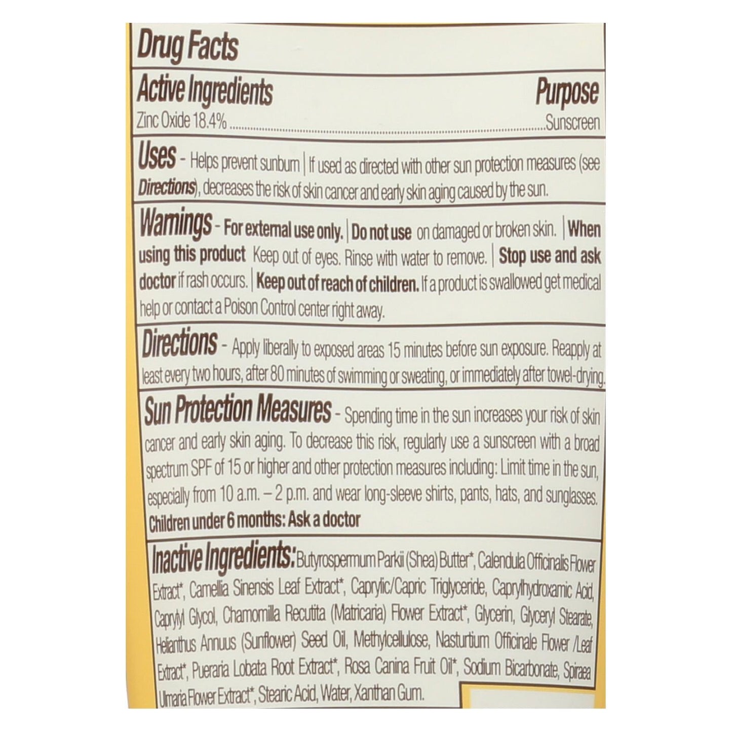 Babo Botanicals Clear Zinc SPF 30 Sunscreen 3 Oz