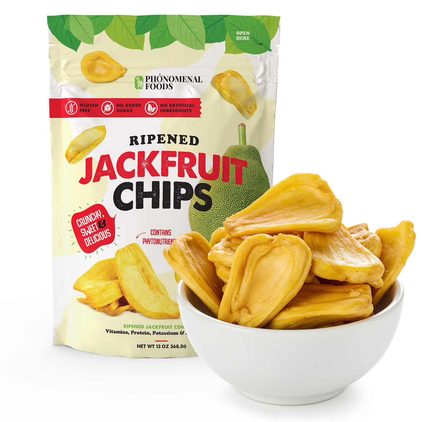 Pho'nomenal Ripened Jackfruit Chips (13oz Bag)