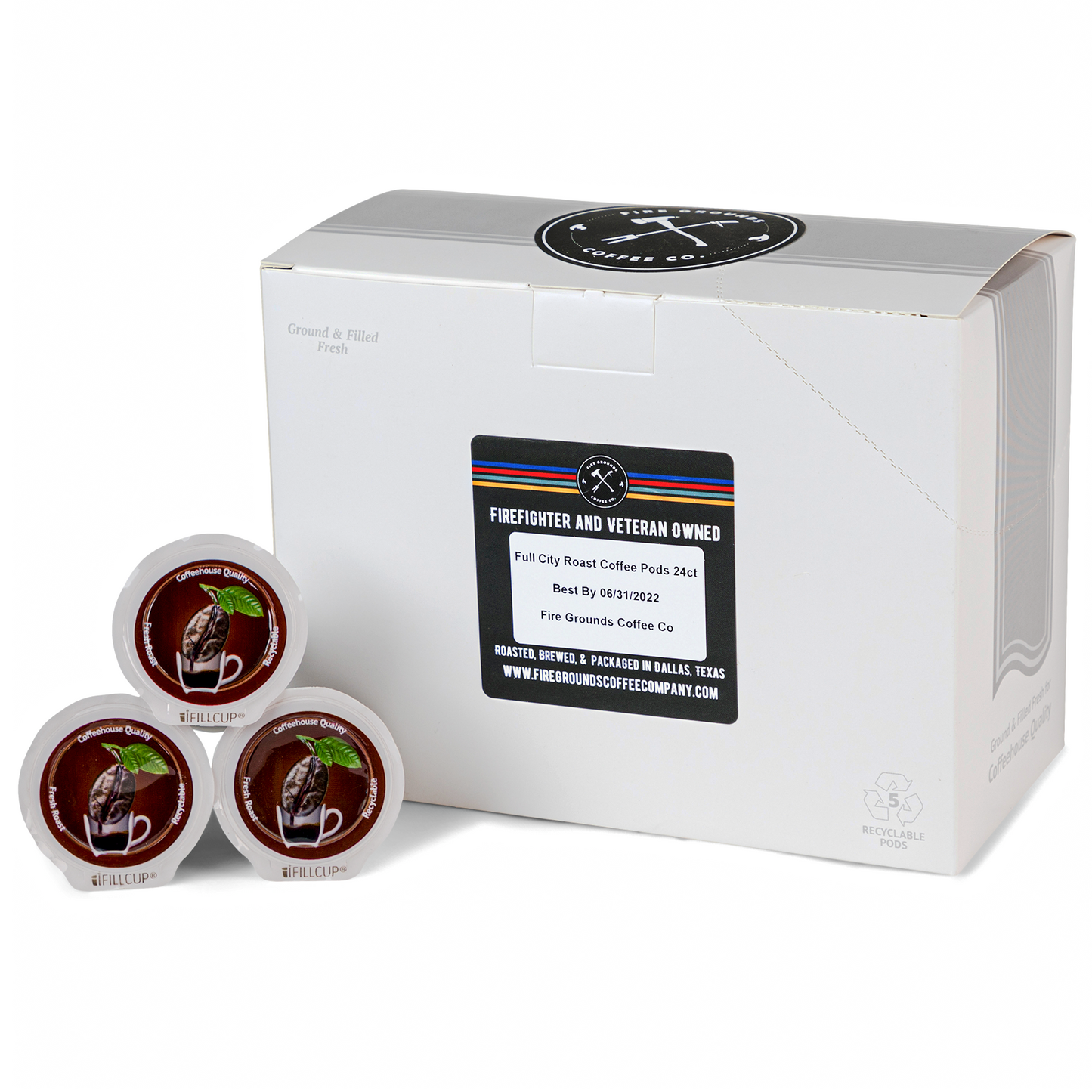 Full City Roast (Med-Dark) Coffee Pods