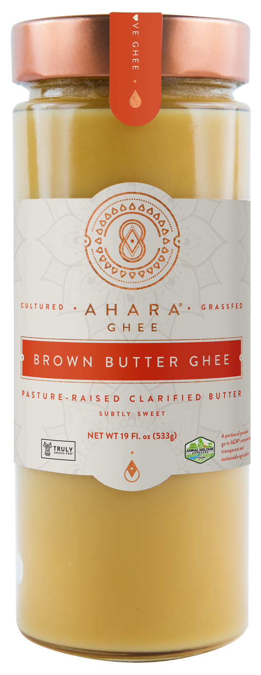 Grass-Fed Brown Butter Ghee | Ahara Rasa