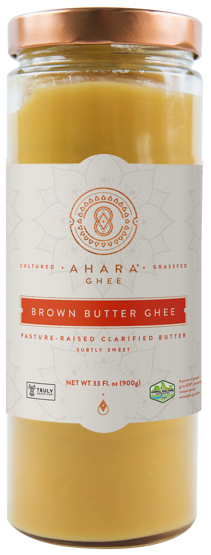 Grass-Fed Brown Butter Ghee | Ahara Rasa