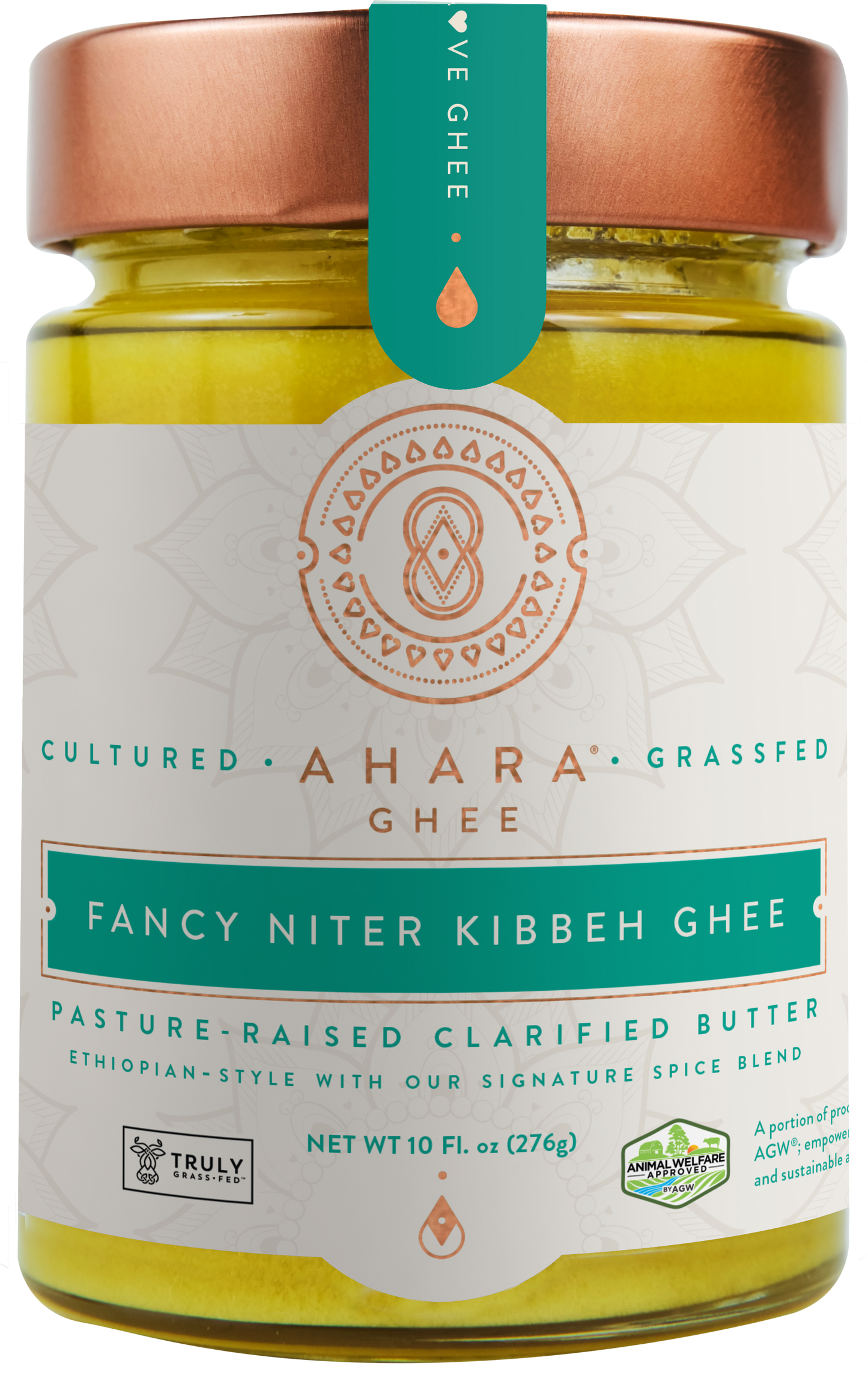 Grass-Fed Fancy Niter Kibeh Ghee | Ahara Rasa