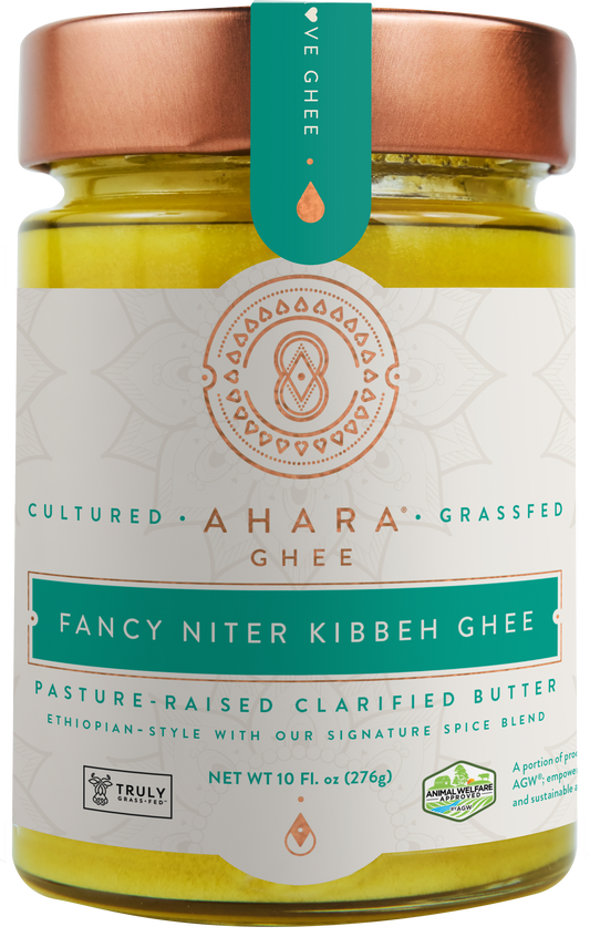 Grass-Fed Fancy Niter Kibeh Ghee | Ahara Rasa