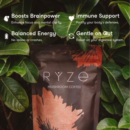 Ryze Mushroom Coffee (30 Servings) - Clearance Sale