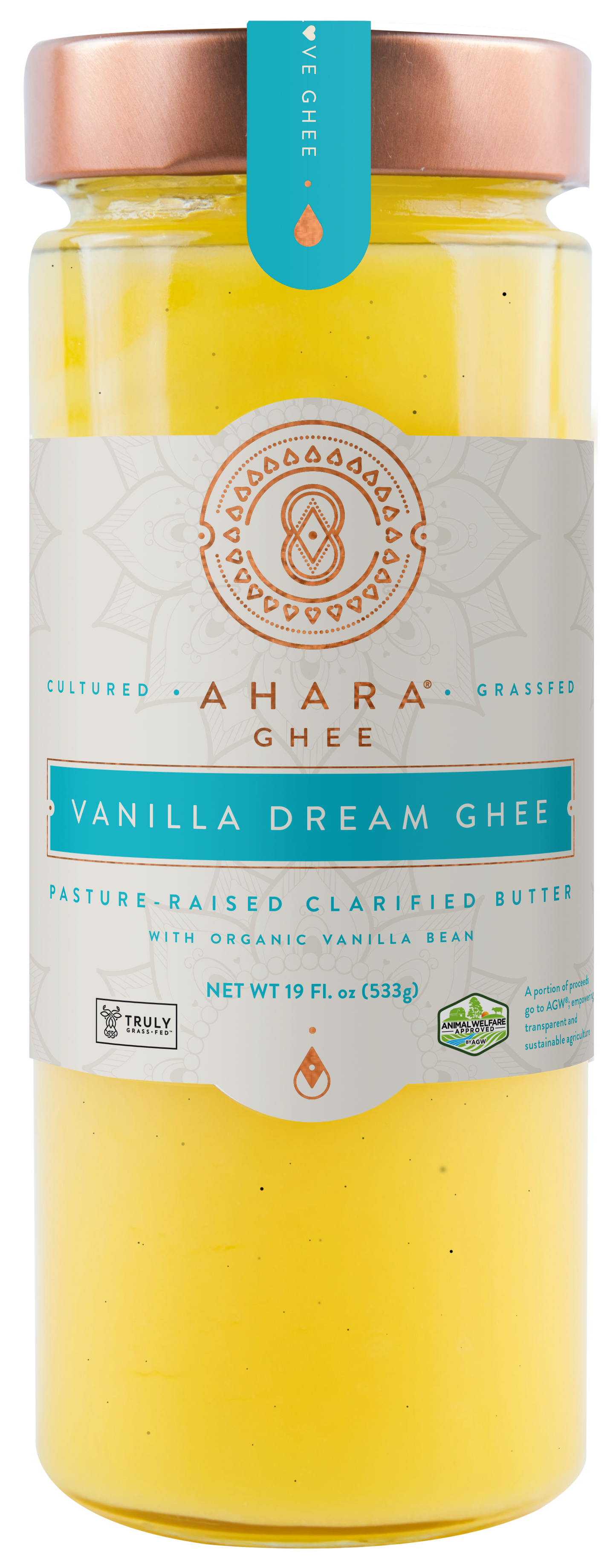 Grass-Fed Vanilla Dream Ghee | Ahara Rasa