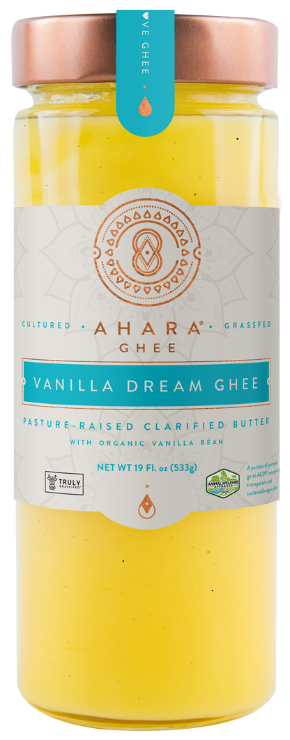 Grass-Fed Vanilla Dream Ghee | Ahara Rasa