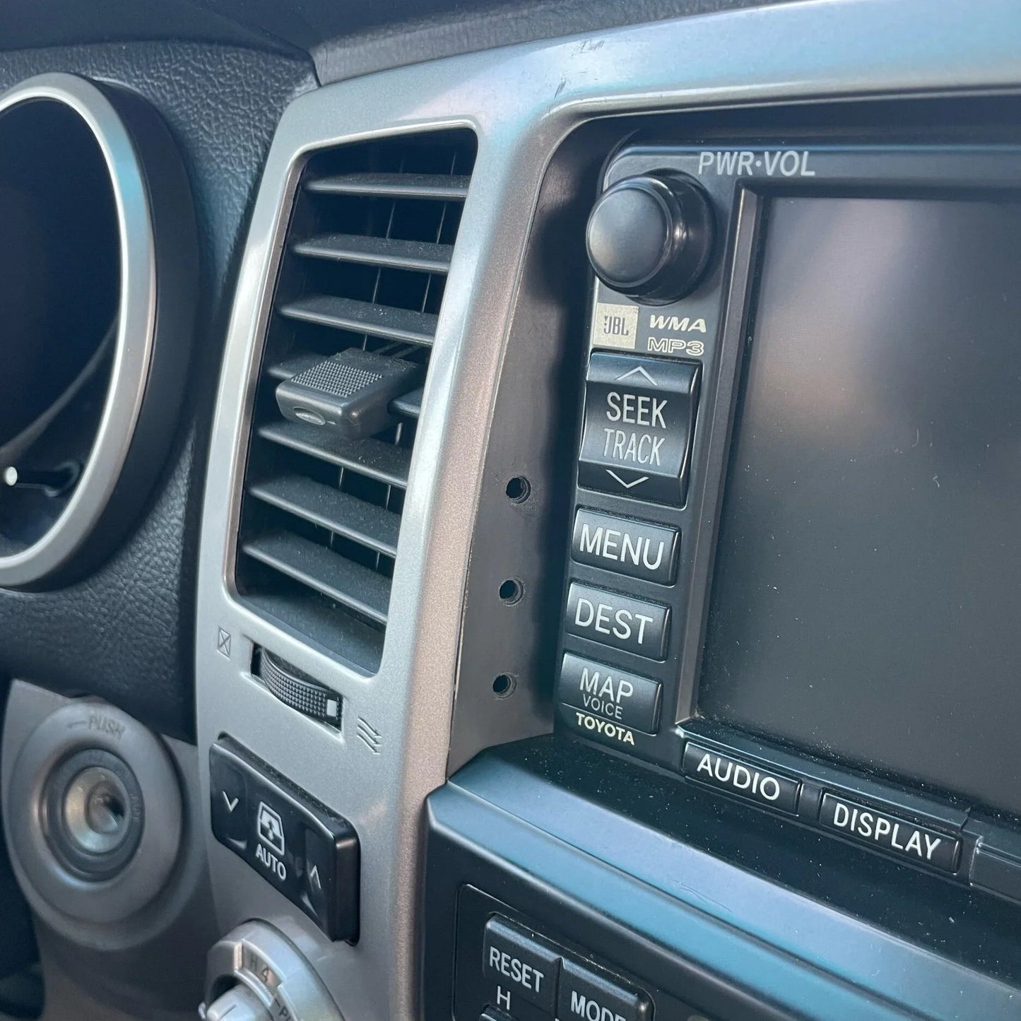 2003-2009 Toyota 4runner (4th Gen) Accessory Dash Mount Molle AMP Phone Tablet Radios Overlanding