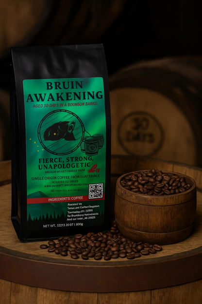 Bruin Awakening-Whisky "BEAR"-el aged coffee