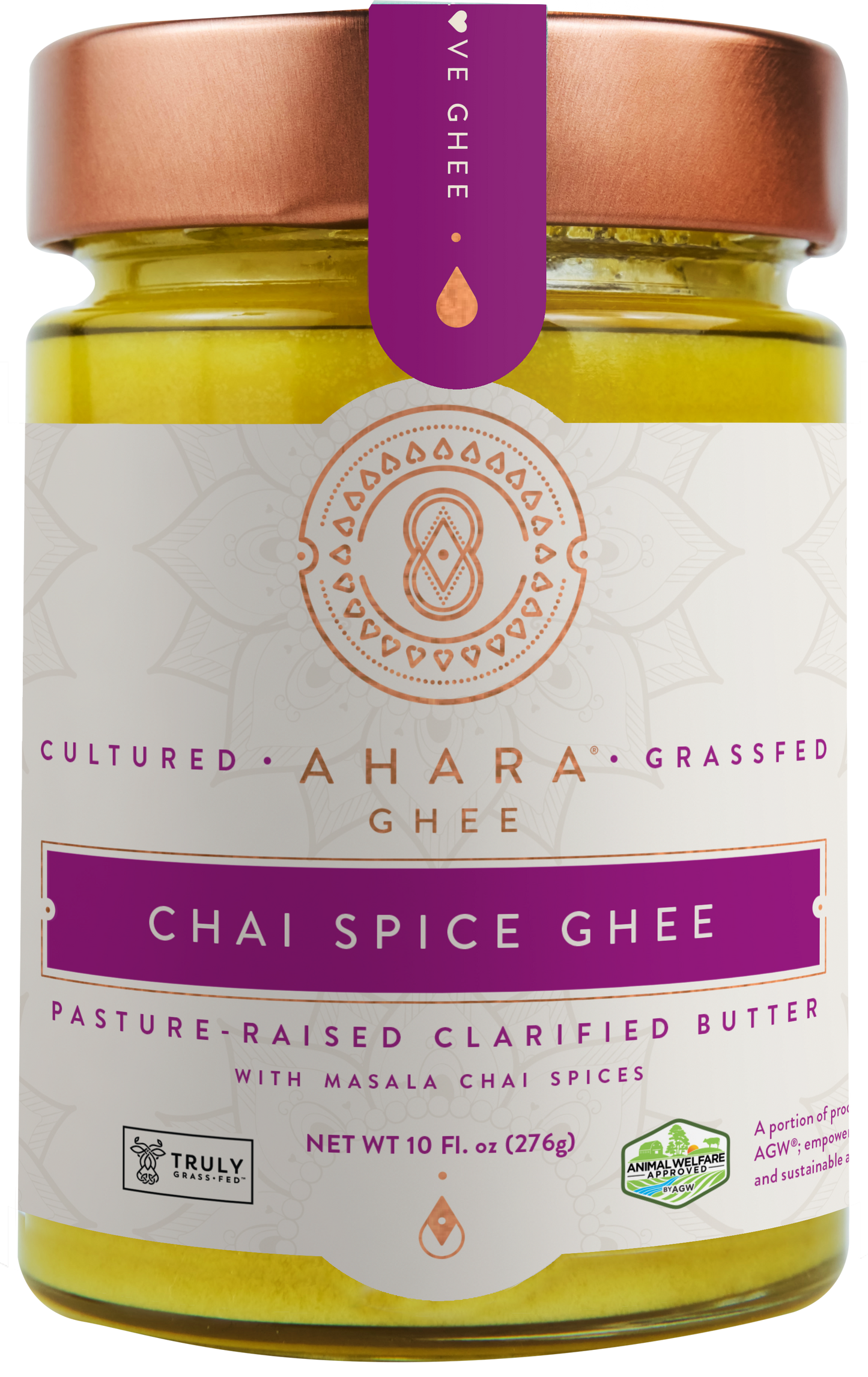 Grass-Fed Chai Spice Ghee | Ahara Rasa