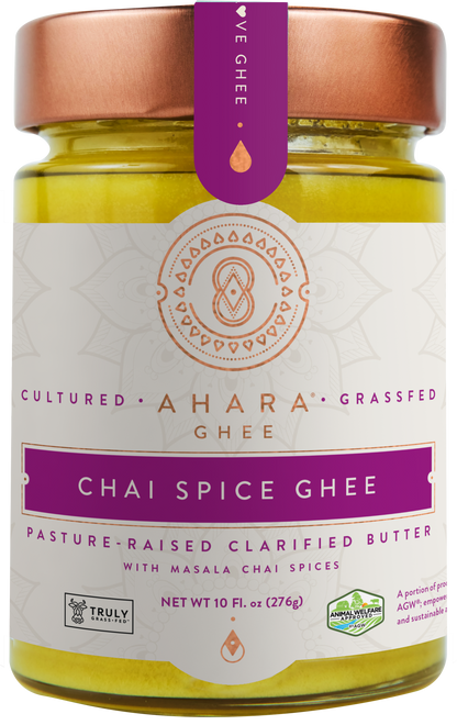 Grass-Fed Chai Spice Ghee | Ahara Rasa