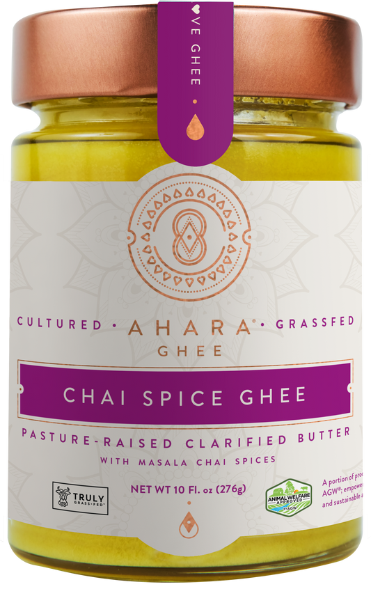 Grass-Fed Chai Spice Ghee | Ahara Rasa