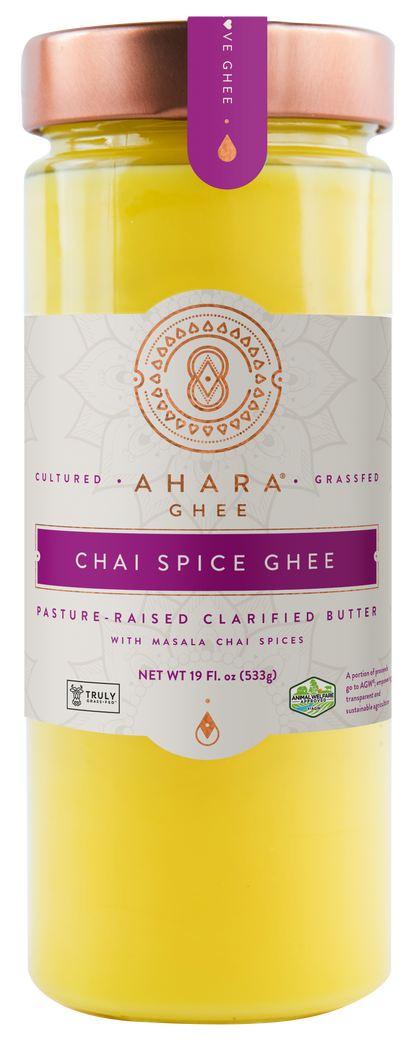 Grass-Fed Chai Spice Ghee | Ahara Rasa