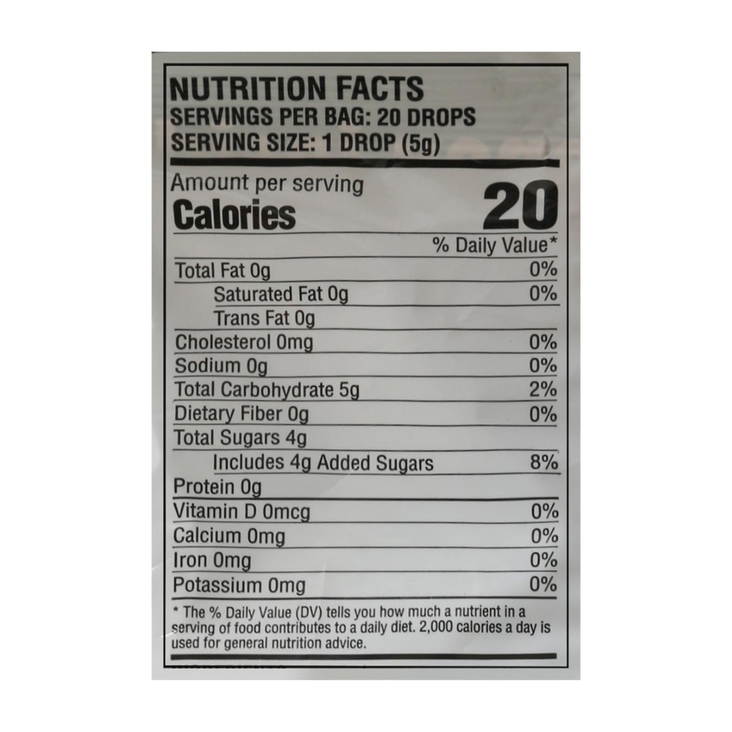 Honees Cough Drops - Extra Large - Menthol - 20 Count