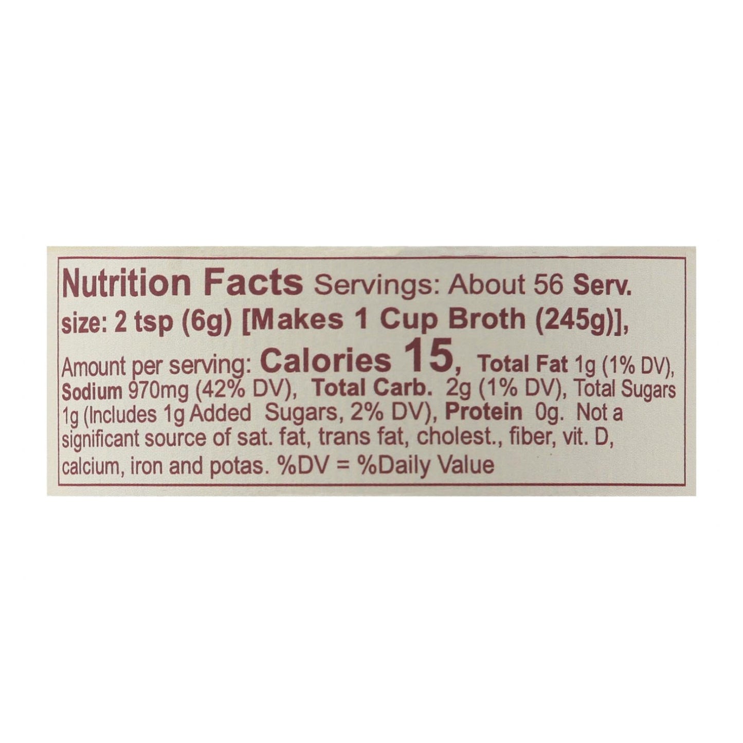 Orrington Farms Beef Broth Base & Seasoning, 6 Pack, 12 Oz