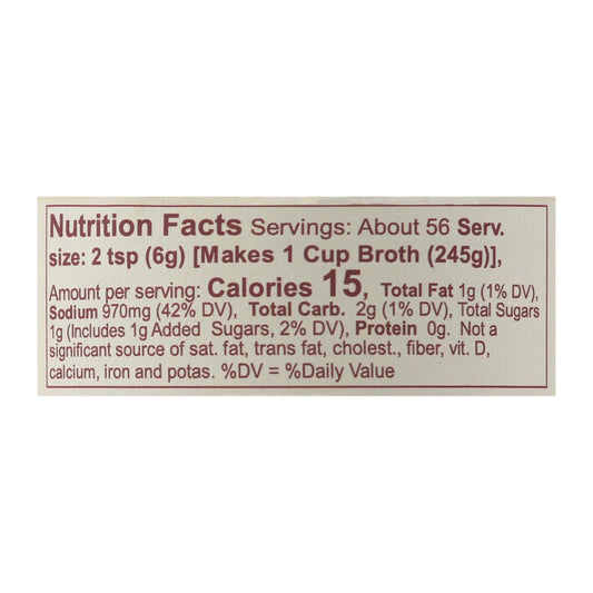 Orrington Farms Beef Broth Base & Seasoning, 6 Pack, 12 Oz