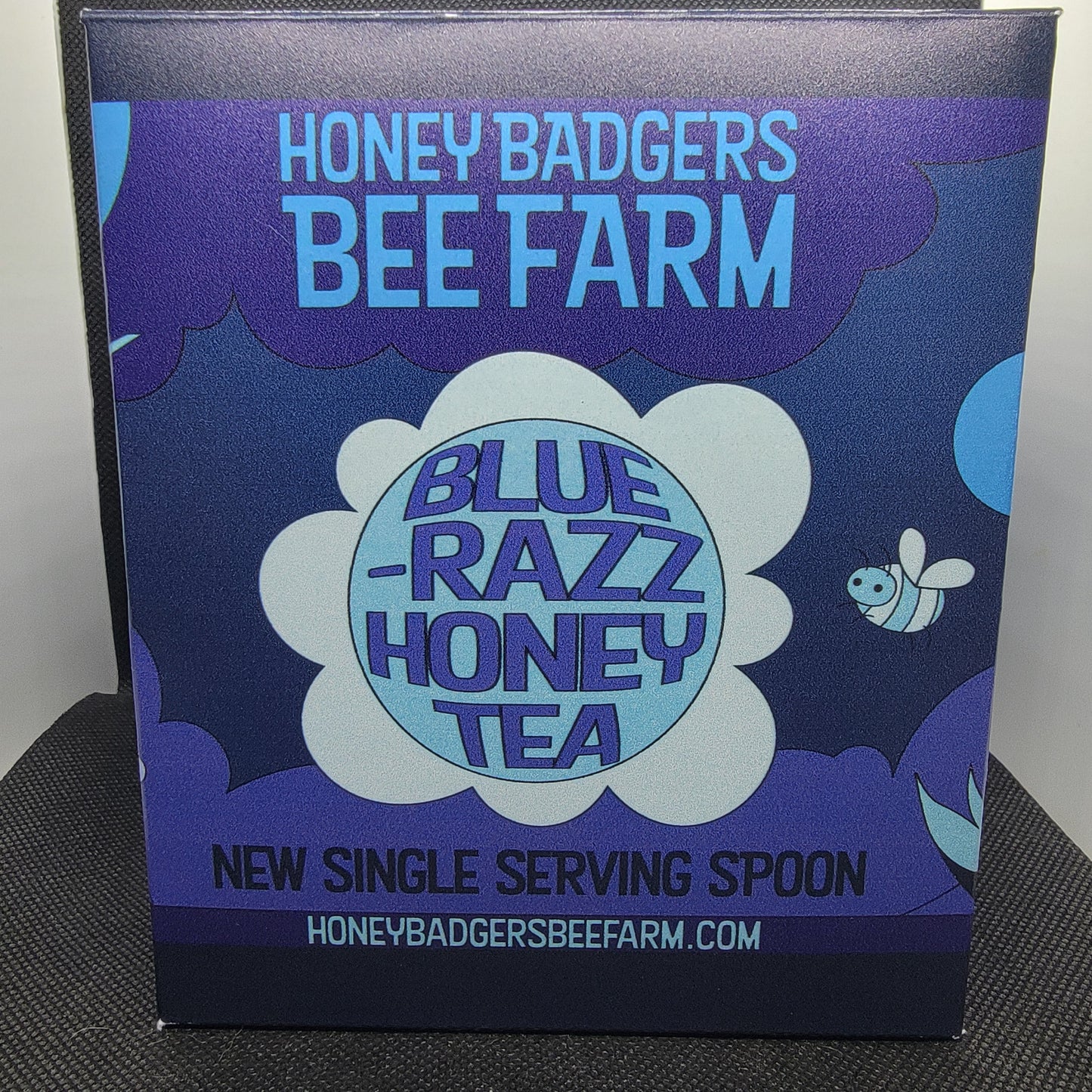 Badgers Honey Spoon /Blue Razz Honey Tea