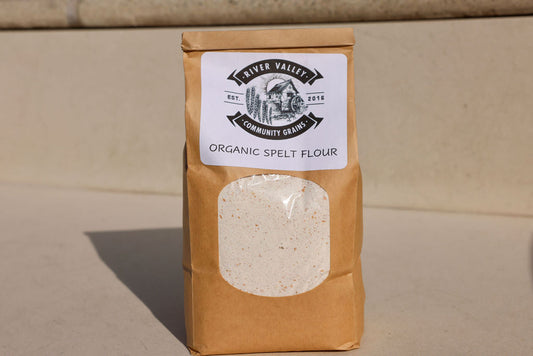 River Valley Community Grains Spelt Flour Bag - 6 bags x 2 LB case