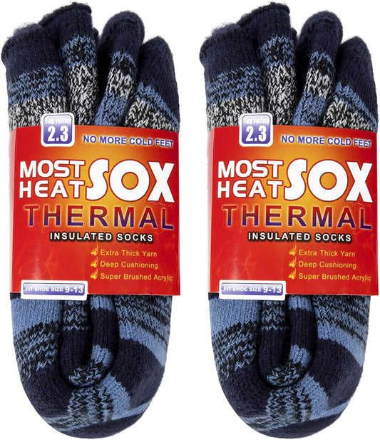 Thermal Socks for Men, Winter Warm Socks Mens for Cold Weather Extreme Temperatures