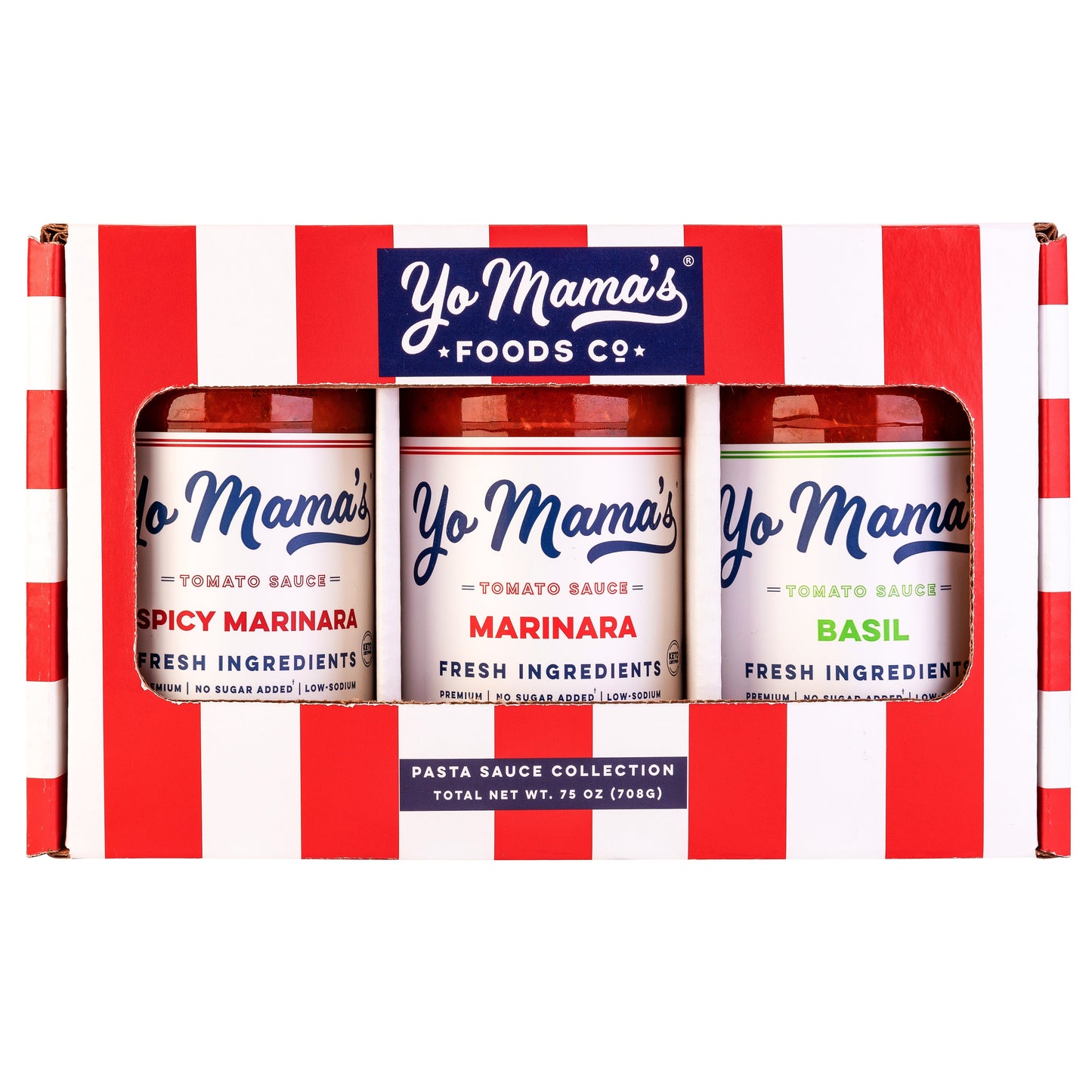 Sampler Pasta Sauce Gift Set by Yo Mama's Foods