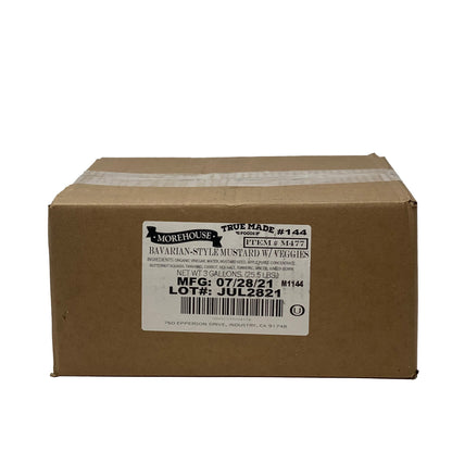 True Made German-Style Stone Ground Mustard All-Natural Bulk Bag-In-Box - 3 Gallon VolPak