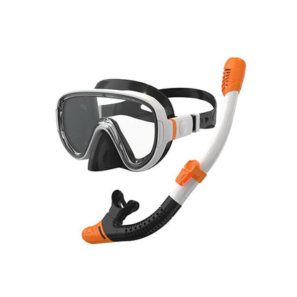 G2RISE SN05 Snorkel Set - Snorkeling Gear Mask with Breath Easy Airflow Tech & Foldable Design for Adults