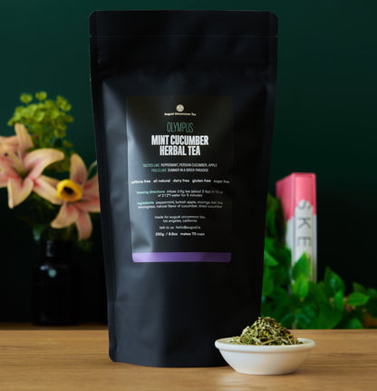 Olympus - Mint Cucumber Herbal Tea (Caffeine Free)