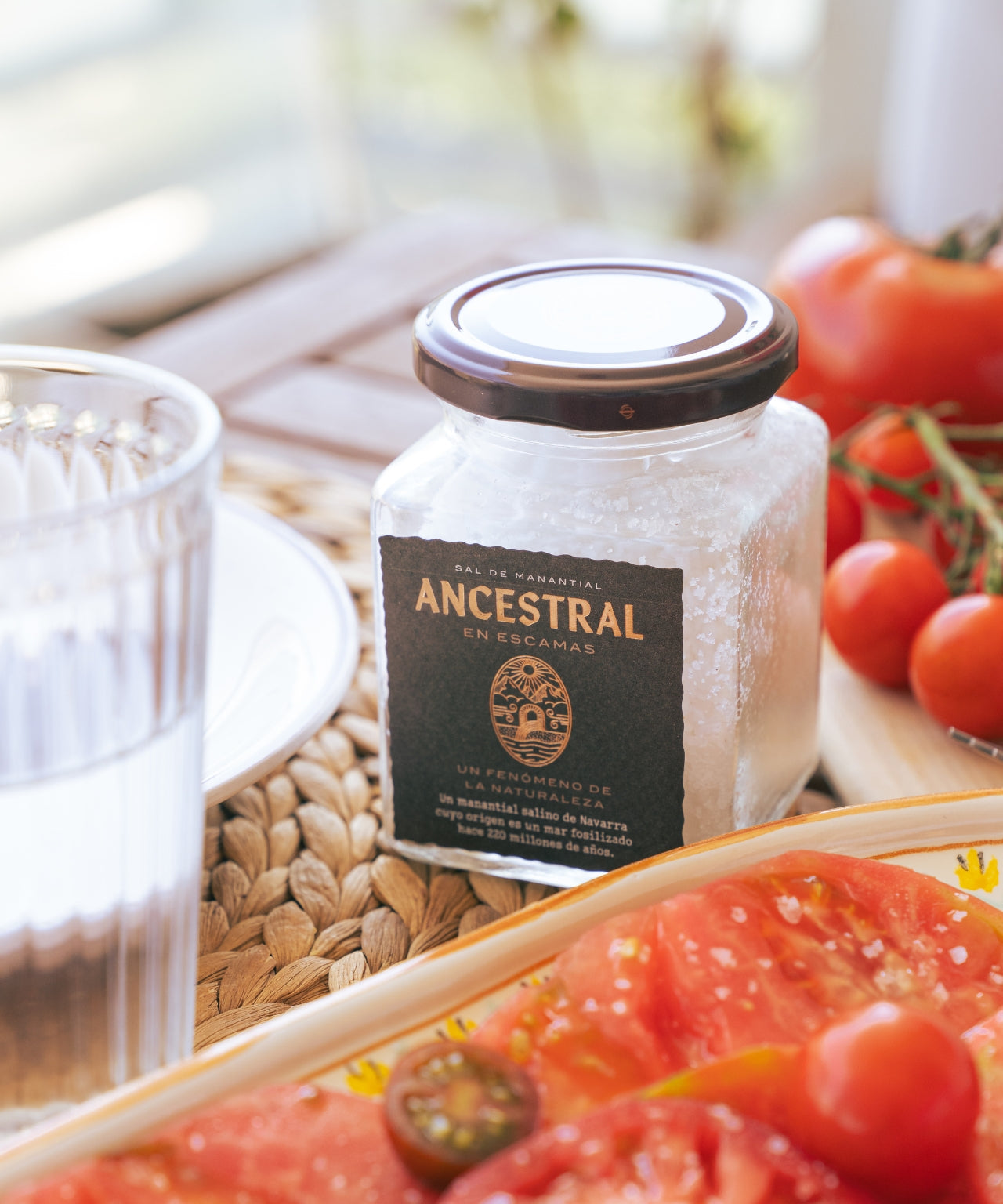 Natural Spring Salt, Fleur de Sel Flakes