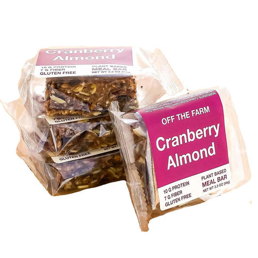 Off The Farm - Cranberry Almond Plant-Based Meal Bar (3.3OZ)