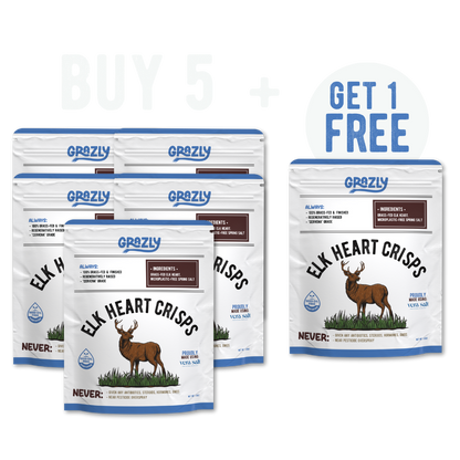 Elk Heart Crisps - 100% Grass-Fed/Finished