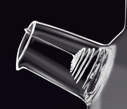 Wilmax Porcelain Thermo Glass Teapot 32 Fl Oz | High temperature and shock resistant