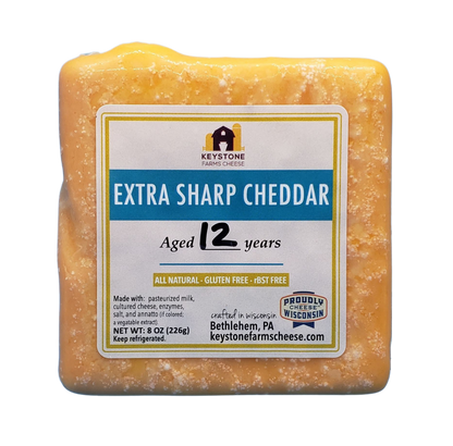 12 Year Aged White Cheddar