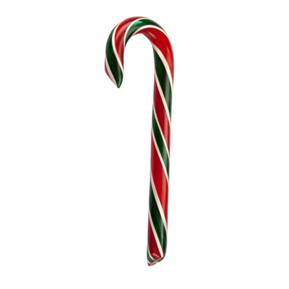 Hand-Spun Jumbo Candy Cane - Cherry - 1.75 oz