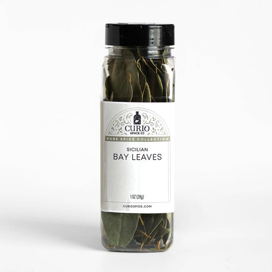 Curio Bay Leaf, Sicilian Bulk Jar (1 oz) - 6 Pack Case