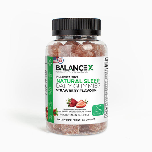Multivitamin Natural Sleep VitaBears Daily Gummies (Strawberry Flavour) - Clearance Sale
