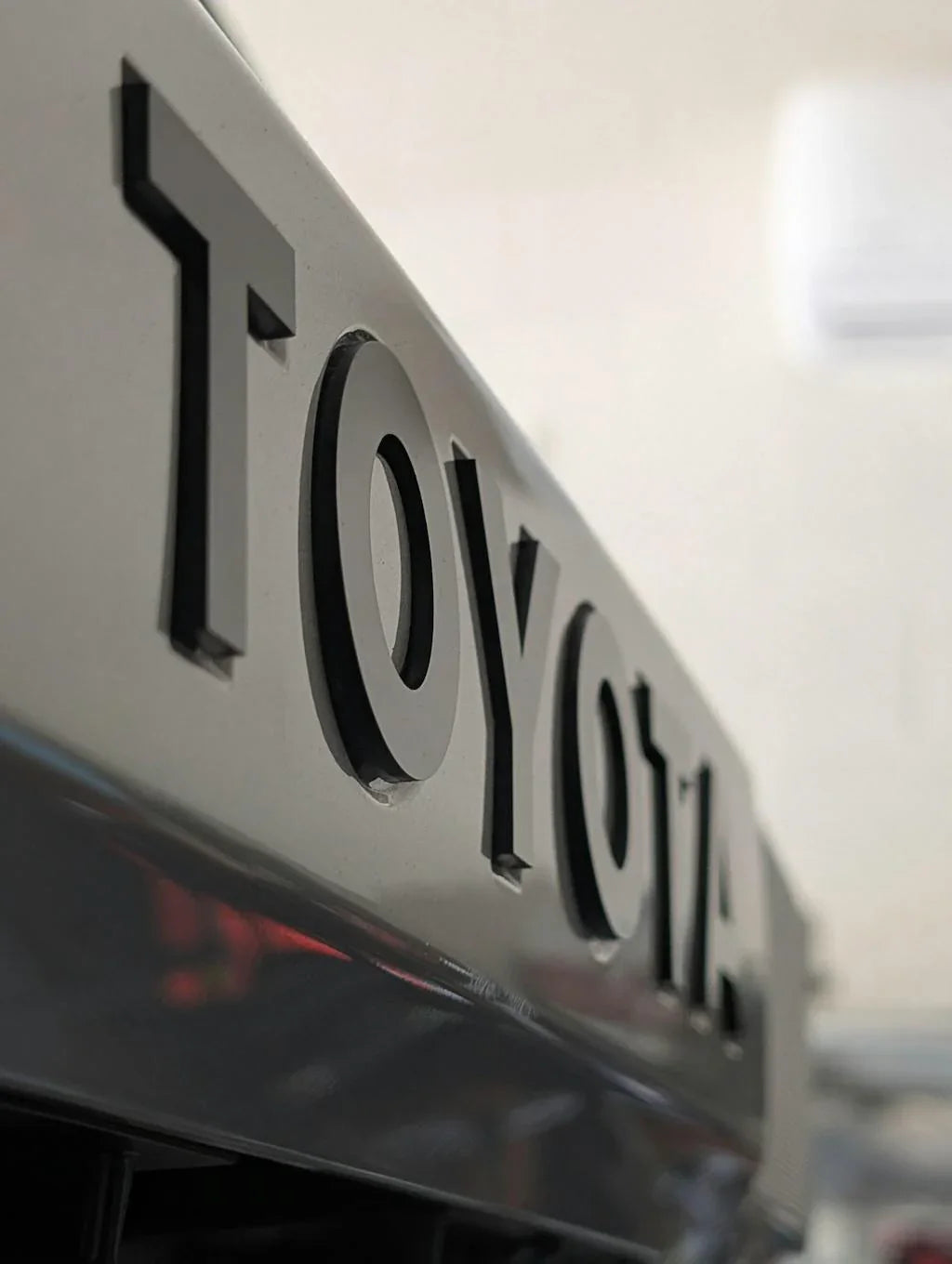 TOYOTA Rear Hatch Liftgate Acrylic Emblem Inlays - 2025+ 4Runner