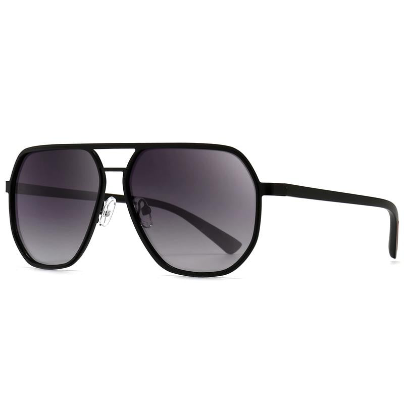 〖Dealsforyoudays〗Sungait Polygon Aviator Sunglasses for Men Polarized Trendy Square Sun Glasses Retro Pilot Shades UV Protection