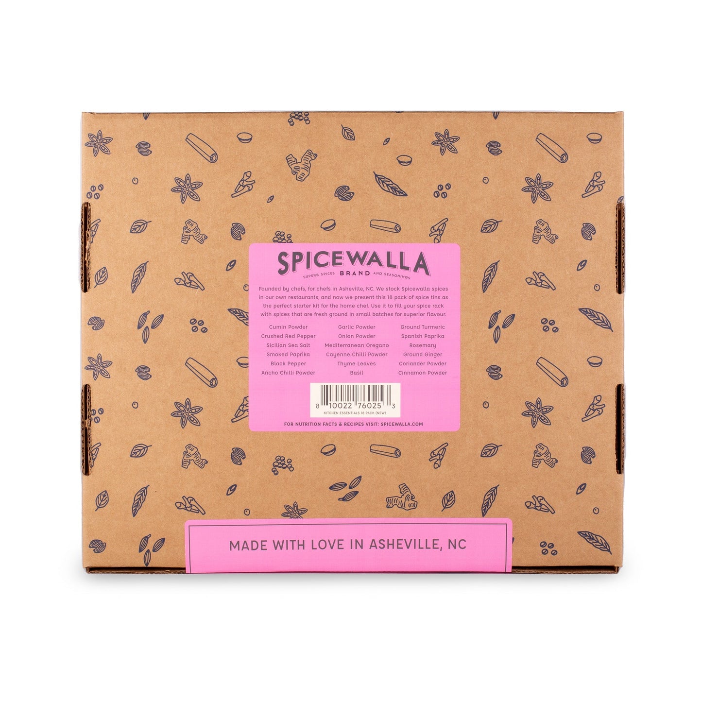 Spicewalla 18 Pack Kitchen Essentials Collection