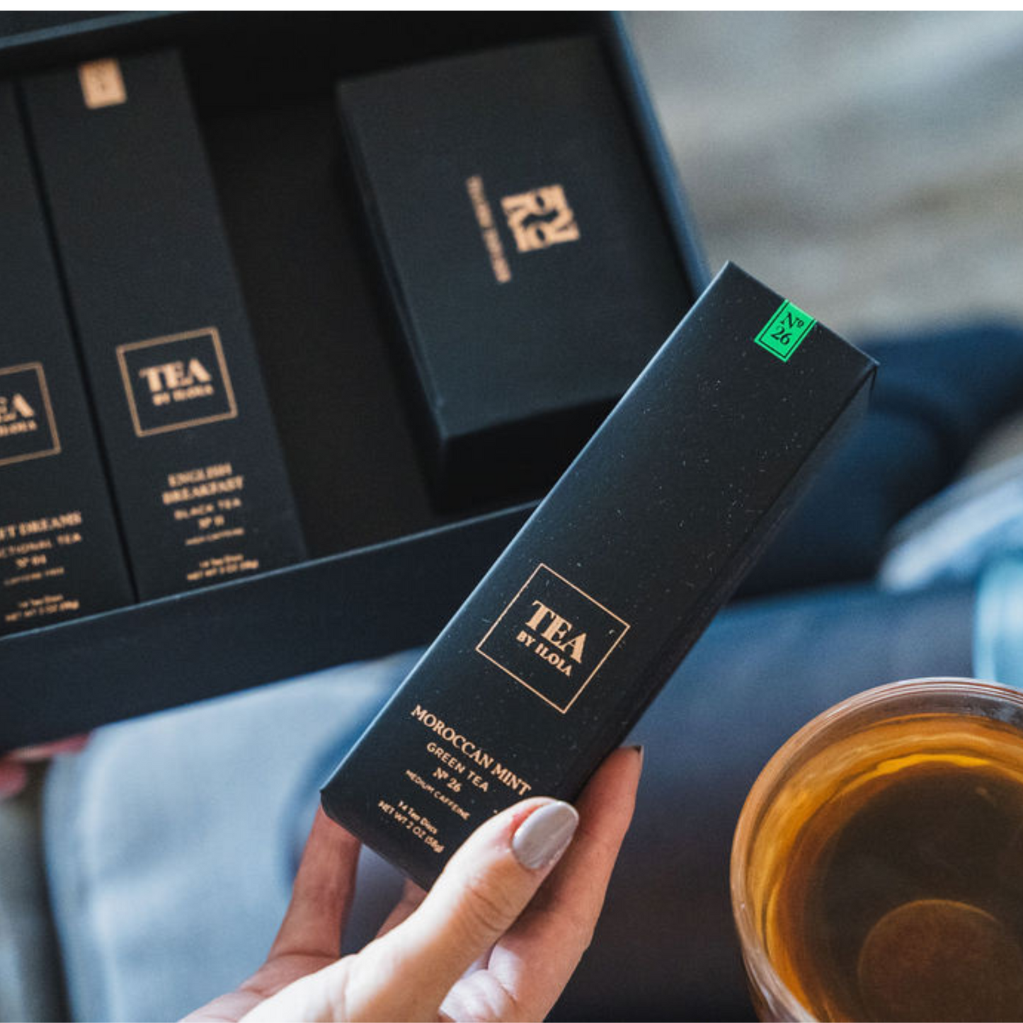 Deluxe Tea Disc Essential Set – 4-Pack Loose Leaf Gift Box