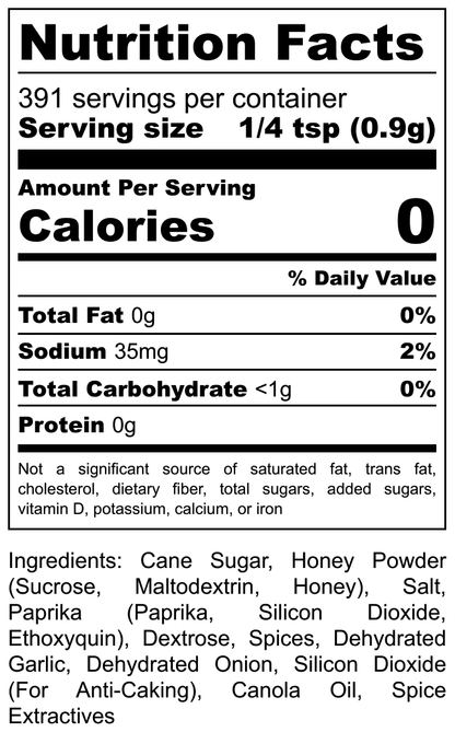 Heavenly Honey Seasoning