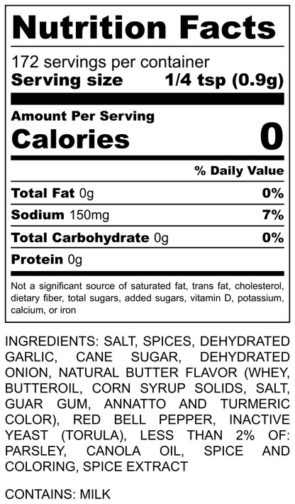 Montana Buttery Herb Seasoning