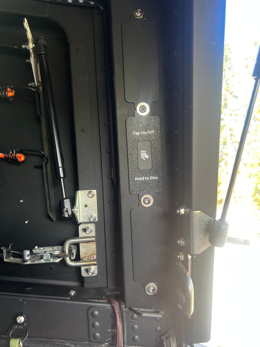 Kingpin Light Switch Mounting Plate (Super Pacific)