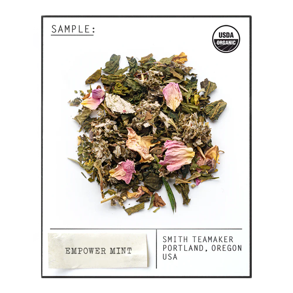 SMITH TEAMAKER - EMPOWER MINT WOMEN'S WELLNESS TEA BLEND NO. 4 (LOOSE LEAF, 1 LB)