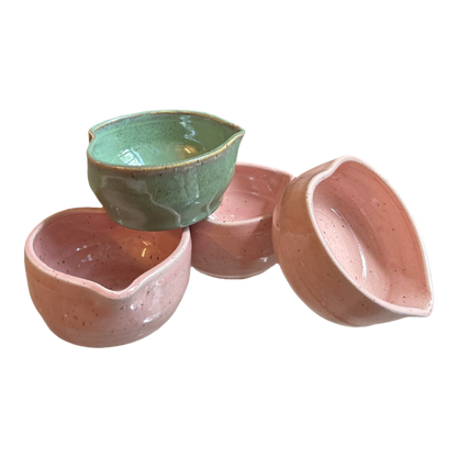 Handcrafted Heart-Shaped Matcha Bowl