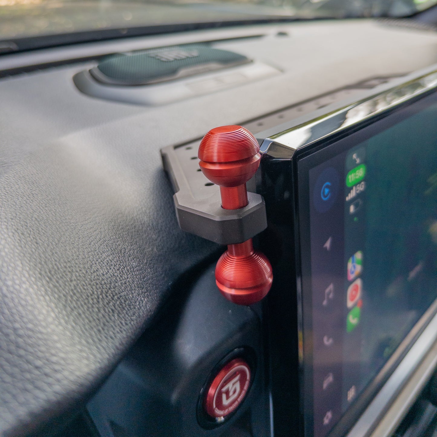 Billet Aluminum 4th Gen Tacoma Dashtop Multi Mount (DMM)