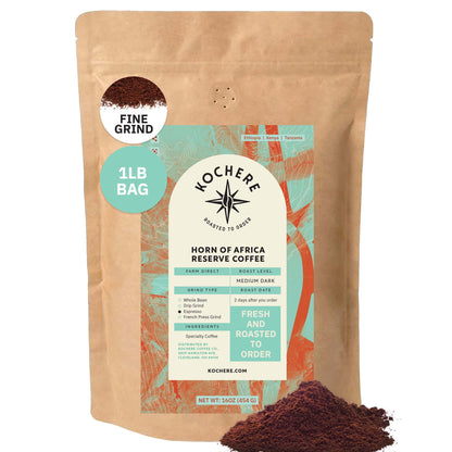 Kochere Coffee Horn of Africa Reserve Signature Espresso Blend - Medium-Dark Roast
