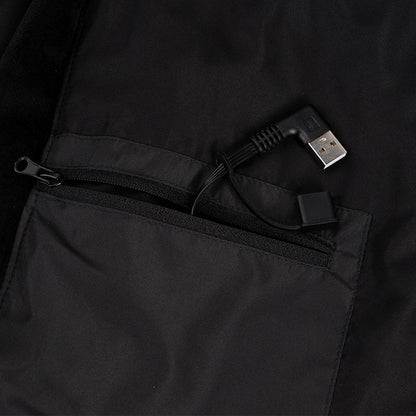 LITEGUEST USB Heated Vest with LED Light – Winter Outdoor Safety Gear