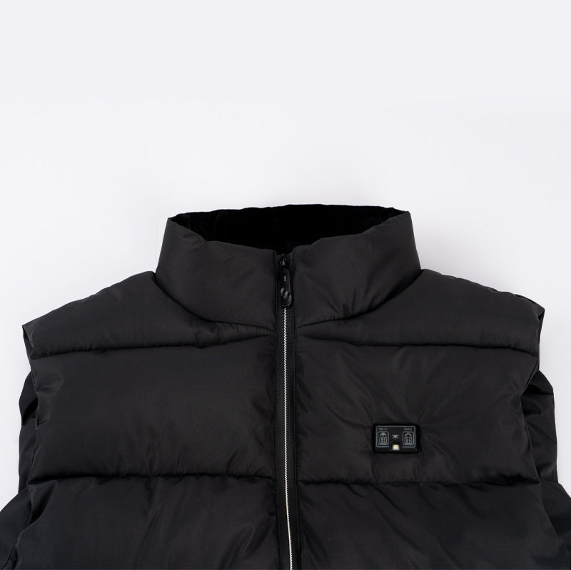 LITEGUEST USB Heated Vest with LED Light – Winter Outdoor Safety Gear