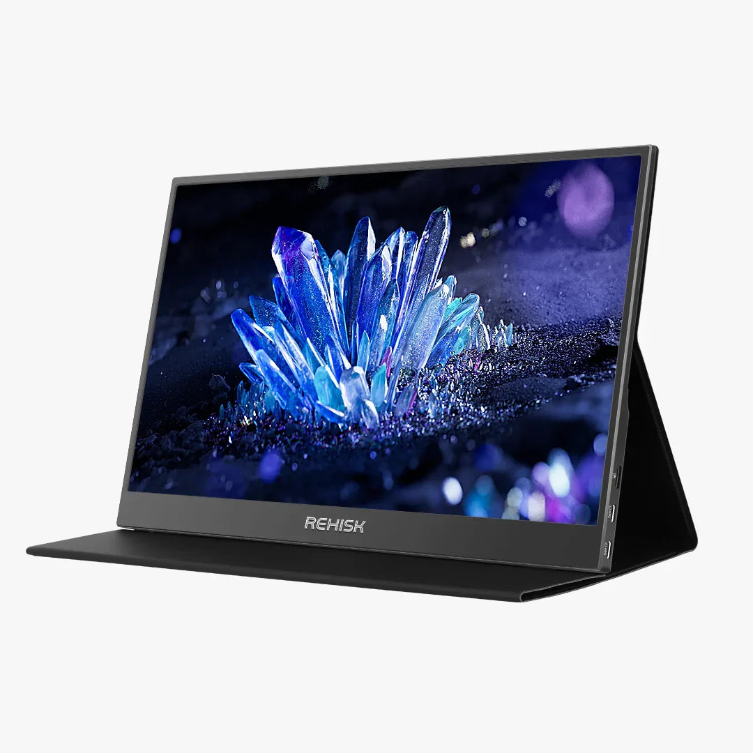 ReHisk RE-15.6FC - 15.6'' FHD 1080P Portable Monitor With Full Cover