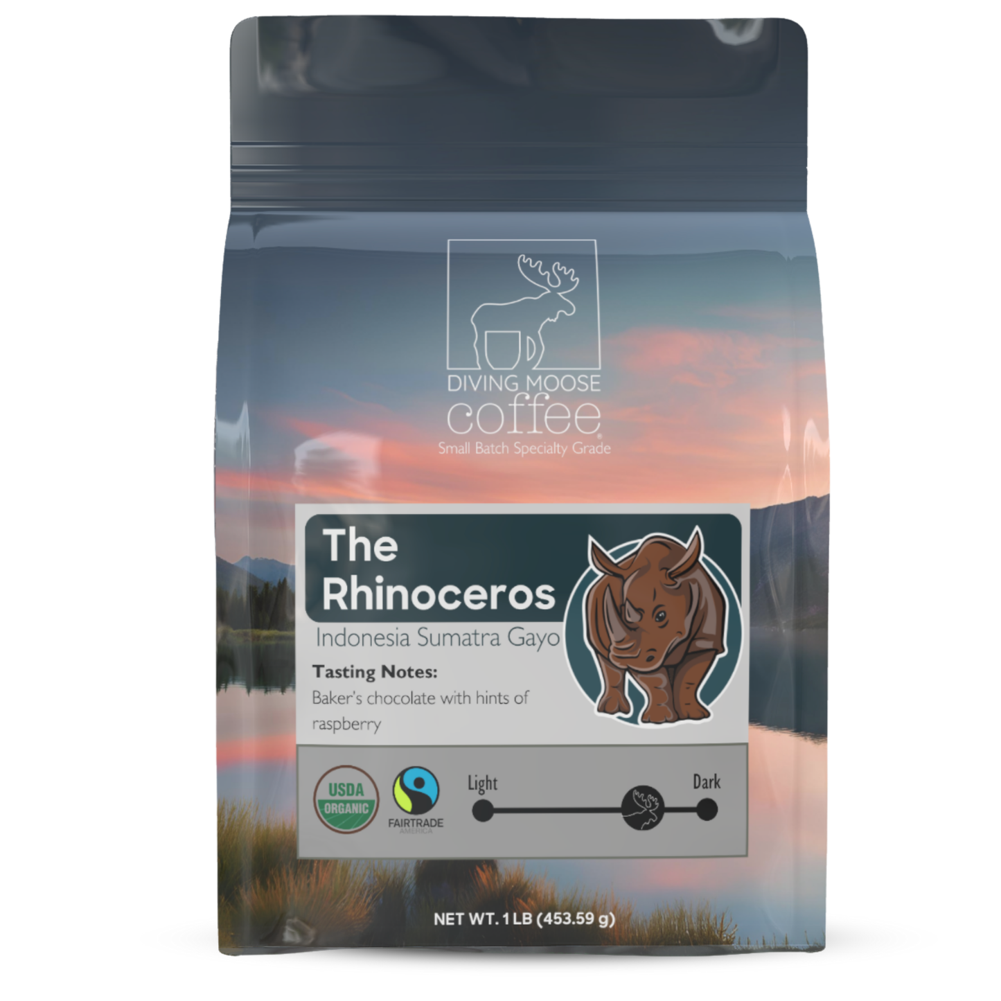 The Rhinoceros - Indonesia Sumatra Gayo Organic Medium-Dark Roast