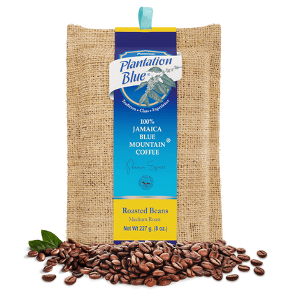 8oz Jamaica Blue Mountain Coffee Beans – 100% Authentic Flavor